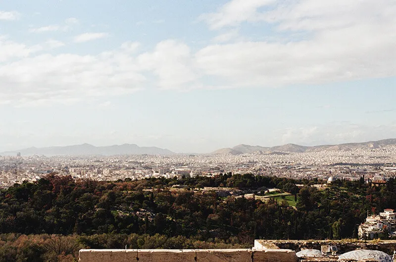 A view from the Acropolis