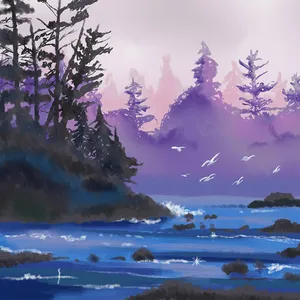 Foggy Landscape