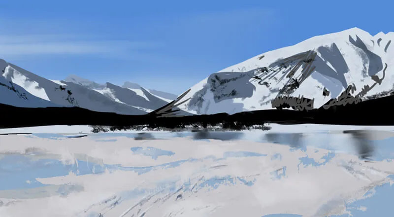 The Snowy Landscape