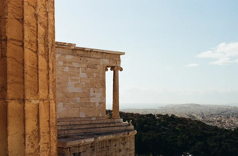 A view from the Acropolis